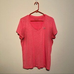 Women’s under armour top xl loose fit v neck flaw
